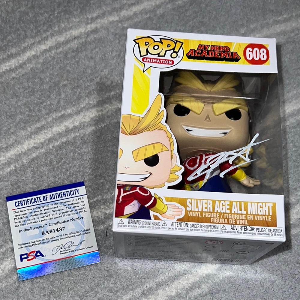 Funko Pop My Hero Academia Silver Age All Might #608